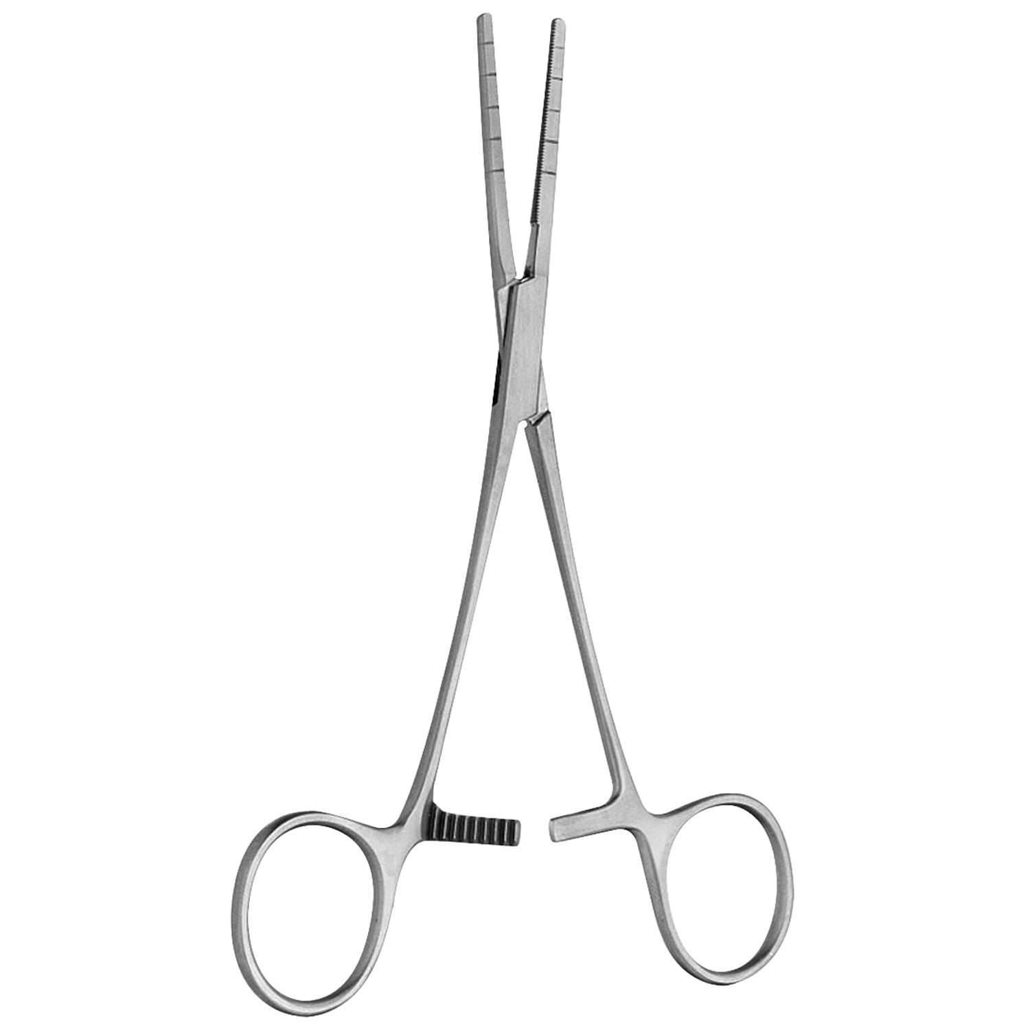 Cooley Patent Ductus Clamp, Jaws Calibrated At 5.0 Mm Intervals, 6 1/4" (16.0 Cm), Angular Shanks